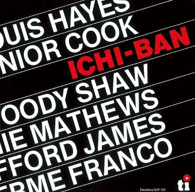 Louis Hayes 、 Junior Cook - Ichi-Ban - Japan CD Limited Edition