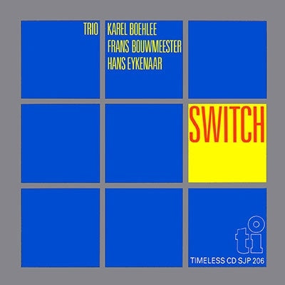 Karel Boehlee Trio - Switch - Japan CD Limited Edition