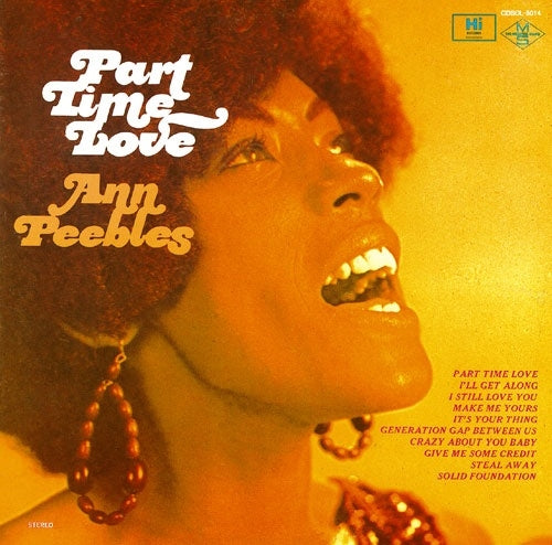 Ann Peebles - Part Time Love - Japan CD