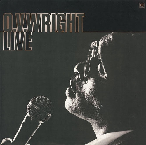 O.V. Wright - Live In Japan - Japan CD