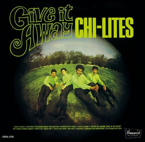 The Chi-Lites - Give It Away +5 - Japan CD