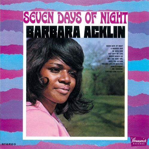 Barbara Acklin - Seven Days Of Night - Japan CD