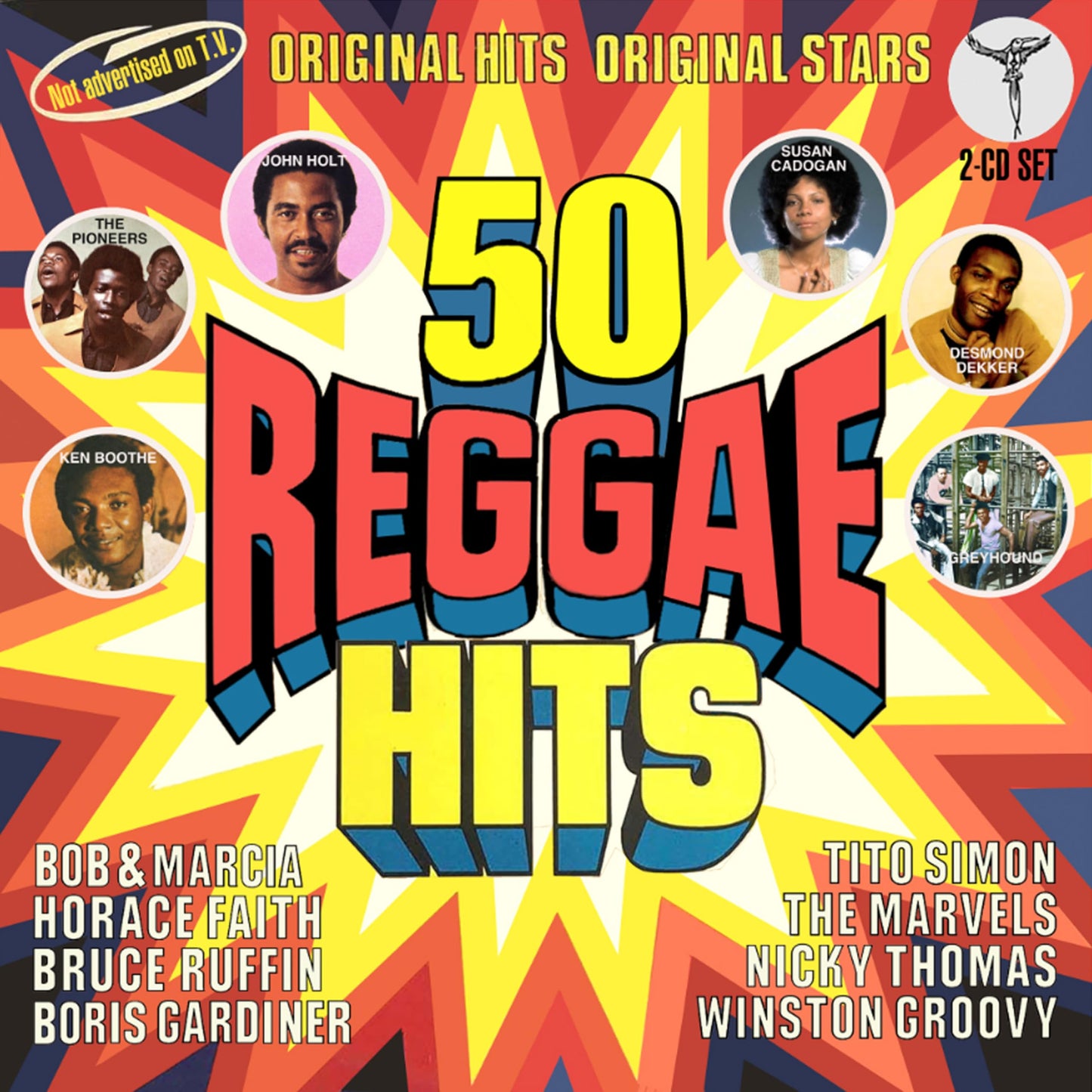 Various Artists - 50 Reggae Hits - Import 2 CD