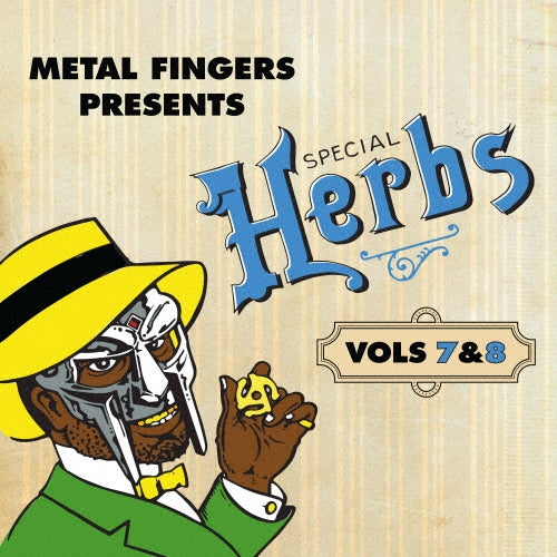 MF Doom - Metal Fingers Presents: Special Herbs Vol. 7 & 8 - Import Sky Blue Vinyl 2 LP Record Limited Edition