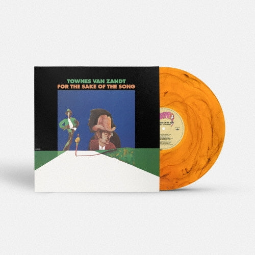 Townes Van Zandt - For the Sake of the Song - Import Orange Marbled Vinyl LP Record Limited Edition