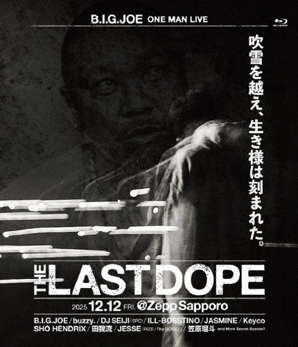 B.I.G. Joe - One Man Live "The Last Dope" At Zepp Sapporo - Japan Blu-ray Disc Limited Edition