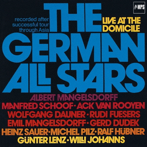 The German All Stars - Live At The Domicile - Japan CD