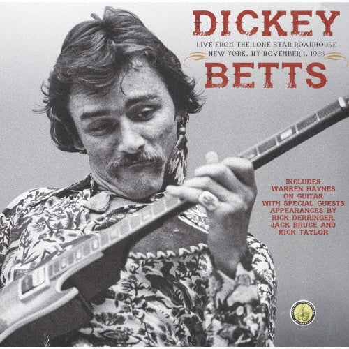 Dickey Betts - Live from the Lone Star Roadhouse New York 1988 - Japan 2 CD Limited Edition