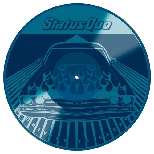 Status Quo - Driving to Glory Limited Edition - Import Blue-Etched Vinyl 12 Inch Record Limited Edition