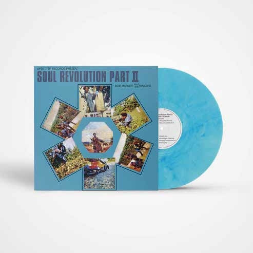 Bob Marley & The Wailers - Soul Revolution II - Japan Smoky Blue Vinyl LP Record