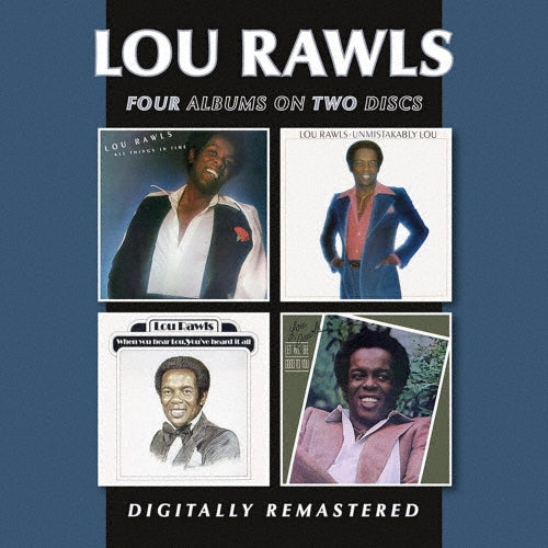Lou Rawls - All Things In Time/Unmistakably Lou/When You Hear Lou.You`ve Heard It All/Let Me Be Good To Yo - Import 2 CD