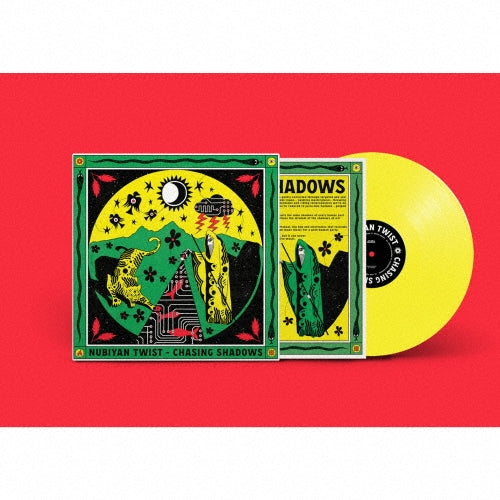 Nubiyan Twist - Chasing Shadows - Import Yellow color vinyl LP Record