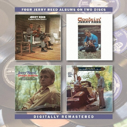 Jerry Reed - Jerry Reed Explodes Guitar Country/Cookin'/Georgia Sunshine/Me and Jerry - Import 2 CD