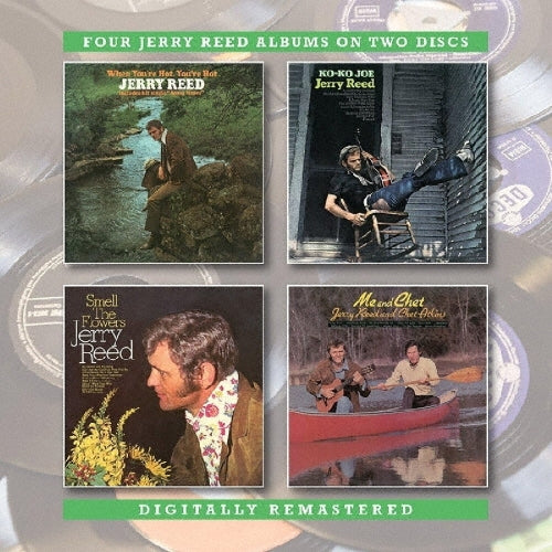 Jerry Reed - Ho-Wen You're Hot, You're Hot/Co Co Joe/Smell the Flowers/Me and Chet (with Chet Atkins) - Import 2 CD