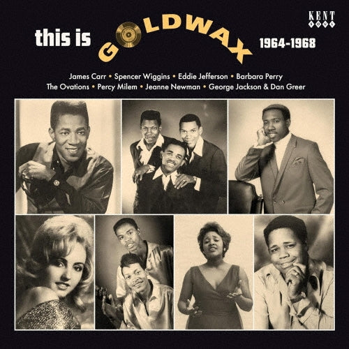 James Carr 、 Spencer Wiggins 、 George & Greer 、 Percy Milem 、 The Ovations Featuring Louis Williams 、 'Wee' Willie Walker 、 Gene 'Bowlegs' Miller - Dis is Goldwax - Import Vinyl 2 LP Record