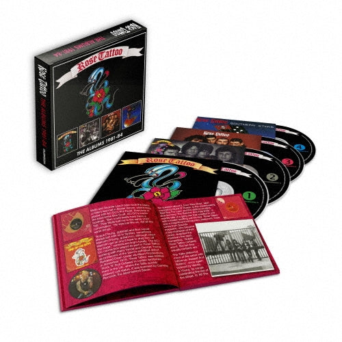 Rose Tattoo - The Albums 1981-84 - Import 4 CD Box set Bonus Track