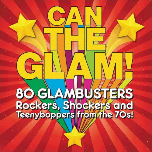 Shepperton Flames 、 Barron Knights 、 T. Rex 、 Squeek 、 Bitch 、 Geordie 、 Pheon Bear - Can The Glam - Import 4 CD Box set