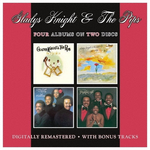 Gladys Knight & The Pips - Imagination/I Feel a Song/Second Anniversary/One and Only - Import 2 CD Bonus Track