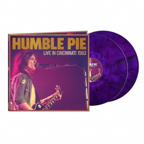 Humble Pie - Live in Cincinnati 1983 - Import Color: Red with Black Splatter Vinyl 2 LP Record