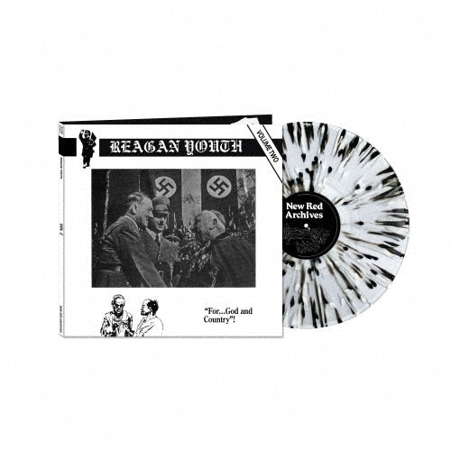 Reagan Youth - Volume Two - Import Black & Clear White Splatter Color Vinyl LP Record