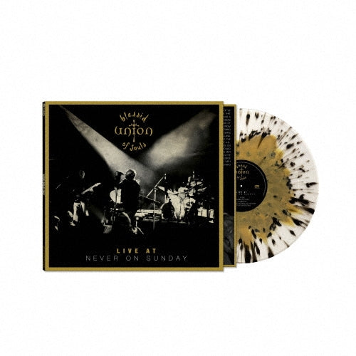 Blessid Union Of Souls - Live at Never on Sunday - Import Black & Clear Gold Hazard Splatter Color Vinyl LP Record