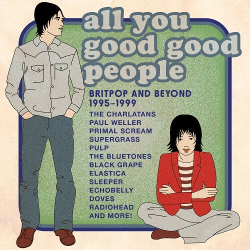 Various Artists - All You Good Good People: Britpop & Beyond 1995-1999 - Japan 4 CD