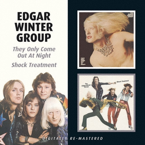 Edgar Winter Group - They Only Come Out at Night / Shock Treatment - Import CD