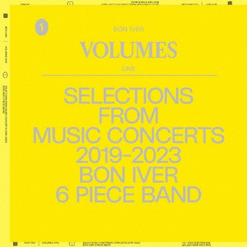 Bon Iver - `volumes: One ``selections From Music Concerts 2019-2023 Bon Iver 6 Piece Band``` - Import CD Limited Edition
