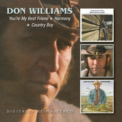 Don Williams - You're My Best Friend / Harmony / Country Boy - Import 2 CD
