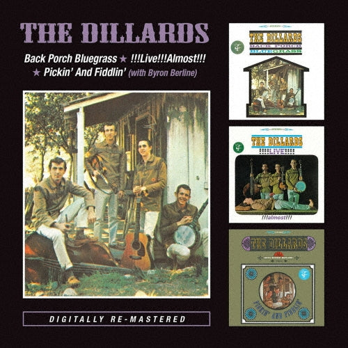 The Dillards - Back, Pouch, Bluegrass / Live!!! Almost!!! / Picking and Fiddling - Import 2 CD