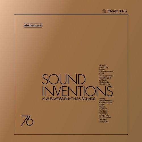 Klaus Weiss Rhythm & Sounds - Sound Inventions - Import Vinyl LP Recurd
