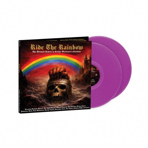 Various Artists - Ride The Rainbow-the Ultimate Tribute To Ritchie Blackmore`s Rainbow - Import Violet-colored vinyl 2 LP Record