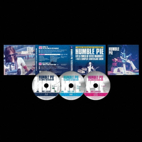 Humble Pie - Life & Times Of Steve Marriott +1973 Complete Winterland Show - Import Blu-ray Disc + DVD + CD