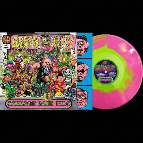 Green Jelly - Garbage Band Kids - Import Pink, Green, Haze Vinyl LP Record Limited Edition