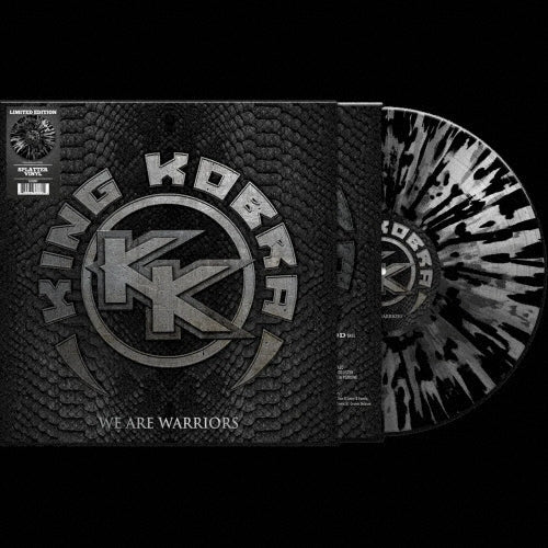 King Kobra - We Are Warriors - Import Silver Black Splatter Vinyl LP Record