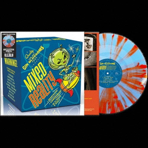 Gin Blossoms - Mixed Reality - Import Blue, Orange, and Splatter Vinyl LP Record