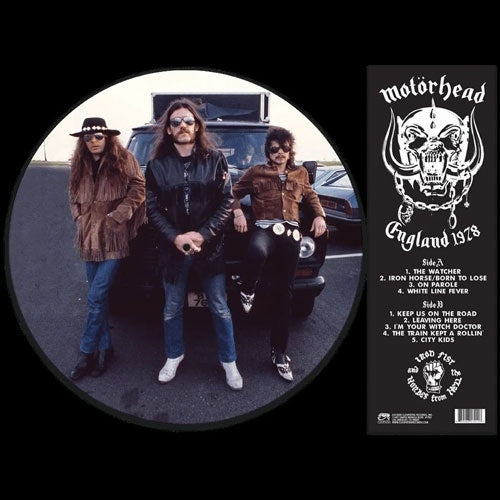 Motorhead - England 1978 - Import Picture Disc Vinyl LP Record Limited Edition