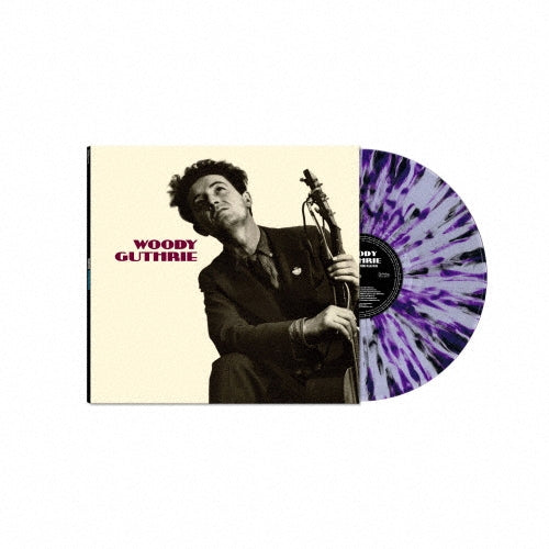 Woody Guthrie - This Machine Kills Fascists - Import Black Clear Purple Splatter Color Vinyl LP Record Limited Edition