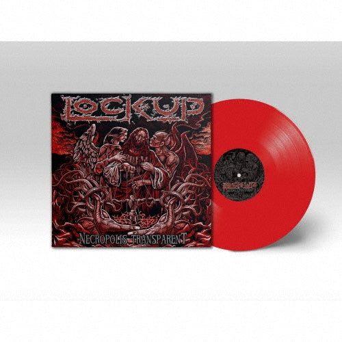 Lock Up - Necropolis Transparent -Red Vinyl Edition - Import Red Vinyl LP Record Limited Edition