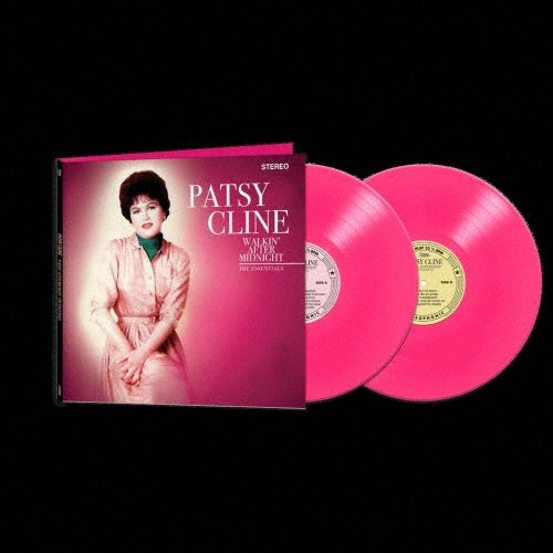 Patsy Cline - Walkin`After Midnight -The Essentials - Import Pink Color Vinyl 2 LP Record