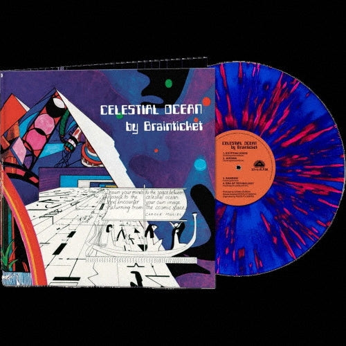 Brainticket - Celestial Ocean - Import Blue-Red Splatter Vinyl LP Record