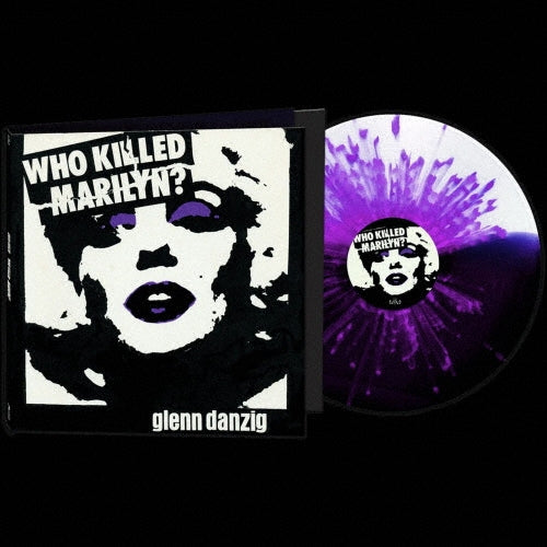 Glenn Danzig - Who Killed Marilyn? - Import 2-Strip Black & White Purple Splatter Vinyl 12 inch Record