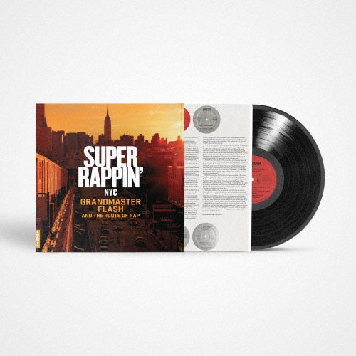 Grandmaster Flash & The Furious Five 、 Grandmaster Flash - Super Rappin`Grandmaster Flash And The Roots Of Rap - Import Vinyl LP Record