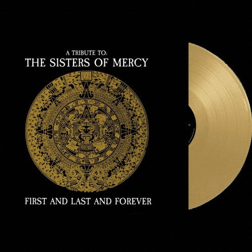 Die Krupps feat.Ofra Haza, The Prophetess, The Shroud, Eleven Shadows, The Last Dance, Wreckage, Shamefaces - First and Last and Forever - a Tribute to Sisters of Mercy - Import Gold Vinyl LP Record