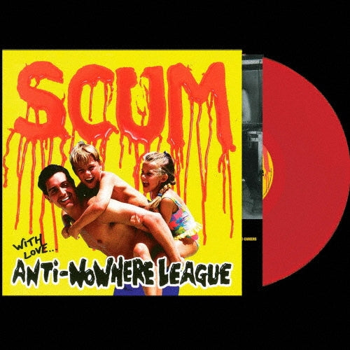 Anti-Nowhere League - Scum - Import Red Vinyl LP Record Limited Edition