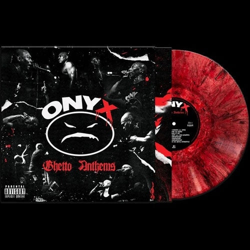 Onyx - Ghetto Anthems - Import Red Marble Vinyl LP Record