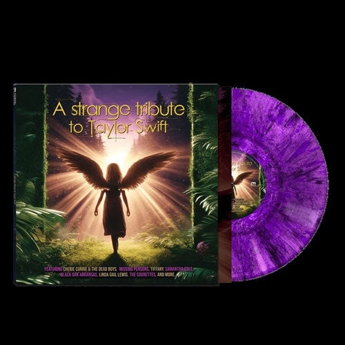 The Courettes - A Strange Tribute To Taylor Swift - Import Purple Marble Vinyl LP Record