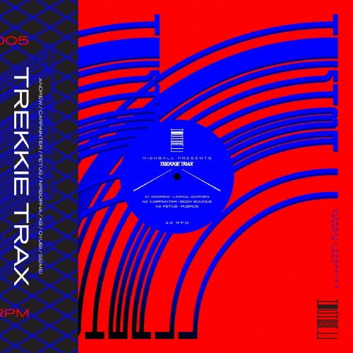 andrew, Carpainter, Fetus, NirBorna, K8, Oyubi, Seimei - Highball presents TREKKIE TRAX - Import Vinyl LP Record Limited Edition