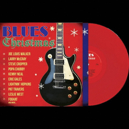 Joe Louis Walker 、 Larry McCray 、 Steve Cropper 、 Popa Chubby 、 Kenny Neal 、 Eric Gales 、 Pat Travers - Blues Christmas - Import Red Vinyl LP Record
