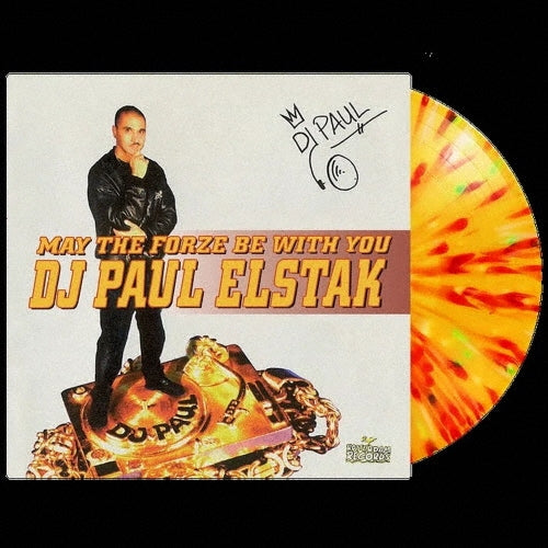Paul Elstak - May the Forze Be with You - Import 180g Yellow Red Green Splatter Vinyl LP Record